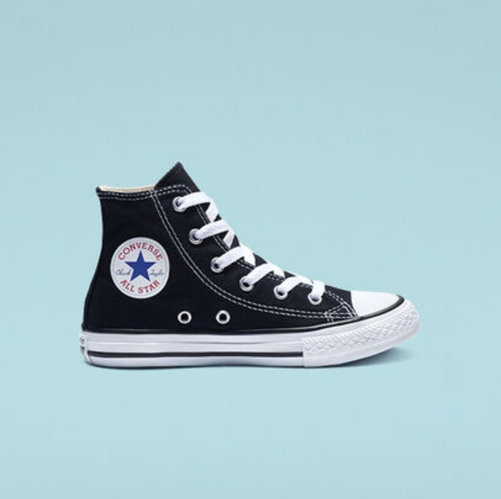 Lace up high top Converse